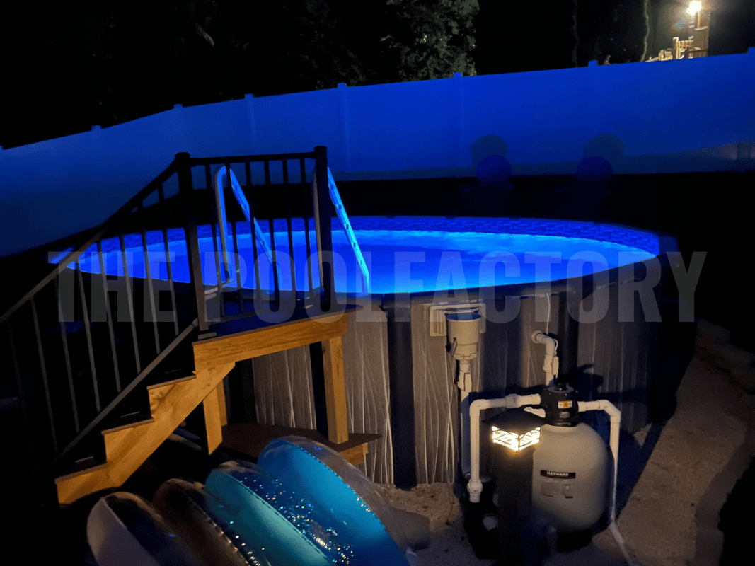 Popular Light Options For Above Ground Swimming Pools – The Pool Factory