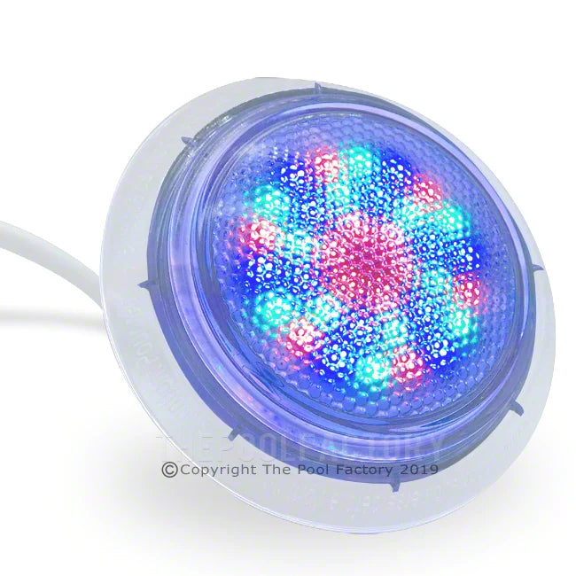 Multi-Color Universal Above Ground LED Step Light with Remote Control