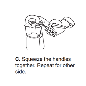 Squeeze handles