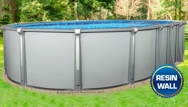 Saltwater Aurora Pool With Resin Composite Wall