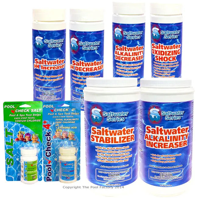 Saltwater Series chemical maintenance kit