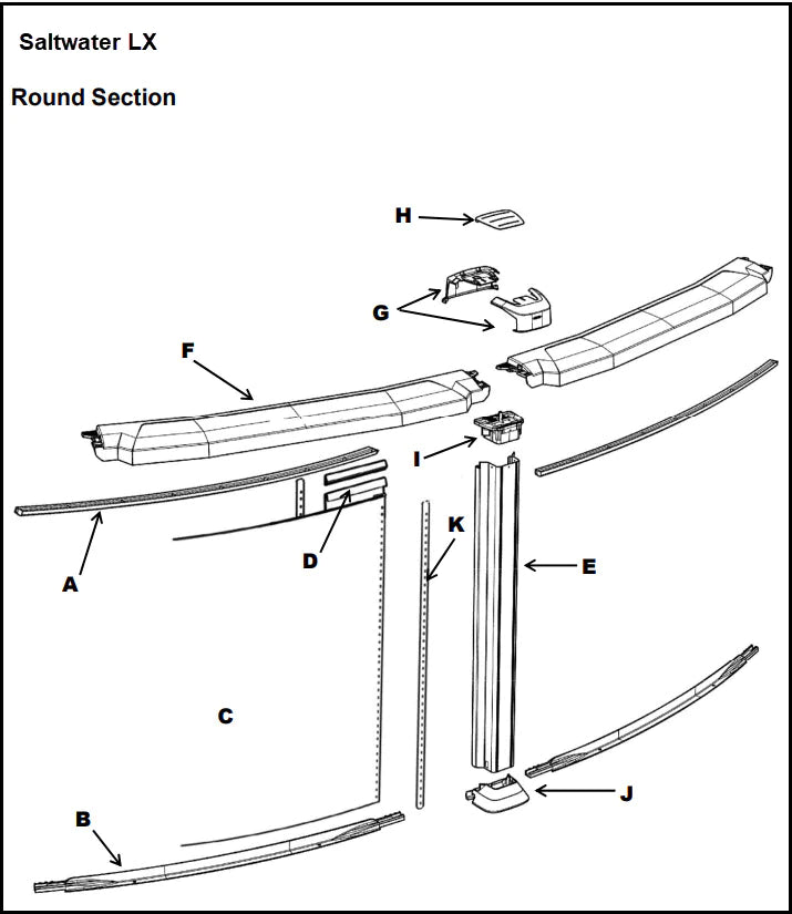 Parts Breakdown Saltwater LX