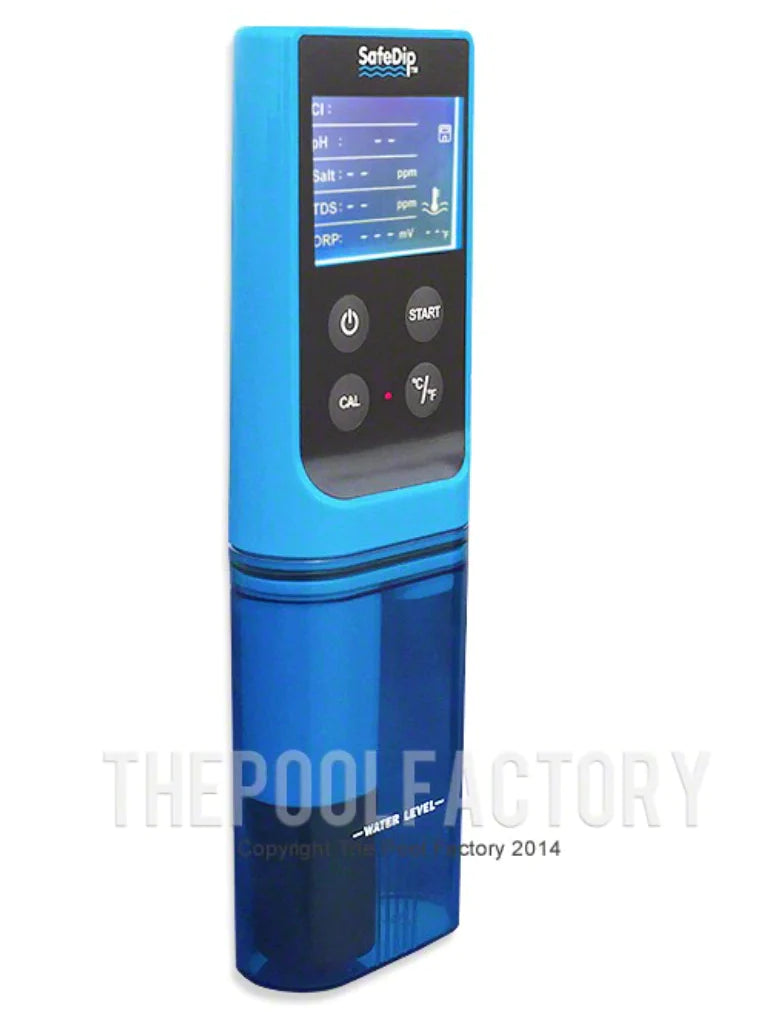 Solaxx SafeDip Digital Chemistry Tester for Pools and Spas MET20A