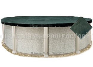 21-Feet Round Leaf Net Cover for Above Ground Pools, Fits 18