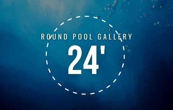 24' Round Swimming Pool Gallery