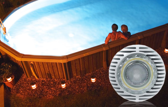aqualuminator above ground pool light