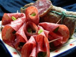 Salami Roll Ups