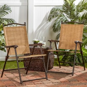 Outdoor Sling Back Chairs