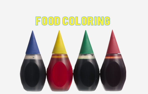 food coloring for detecting leak