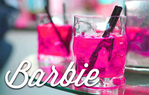 Barbie Cocktail Drink