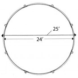 Round Outside Dimensions