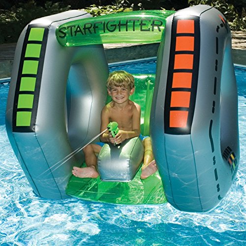 Swimline Starfighter Super Squirter Inflatable Pool Toy