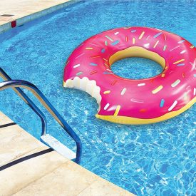 Gigantic Donut Pool Float