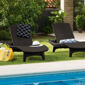 Outdoor Patio Chaise Lounge Furniture