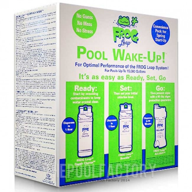 Pool Frog Leap Wake Up Pool Opening Kit