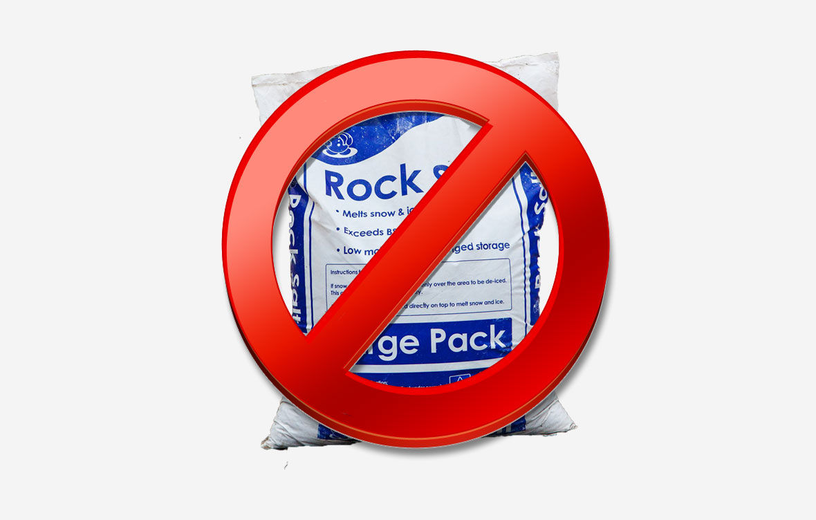 DO NOT USE Rock Salt