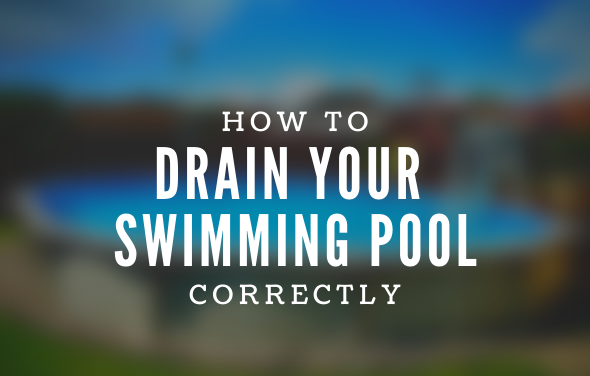 Draining Your Above Ground Pool