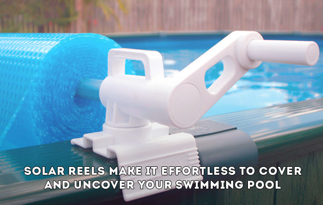 Pool reel for above ground pool