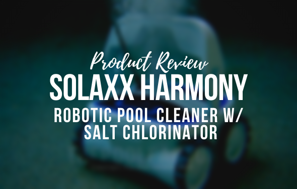 Solaxx Harmony Robotic Pool Cleaner with Salt Chlorinator