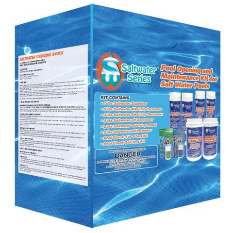 Saltwater Series Chemical Maintenance Kit with Test Kits