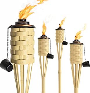 Bamboo Tiki Torches