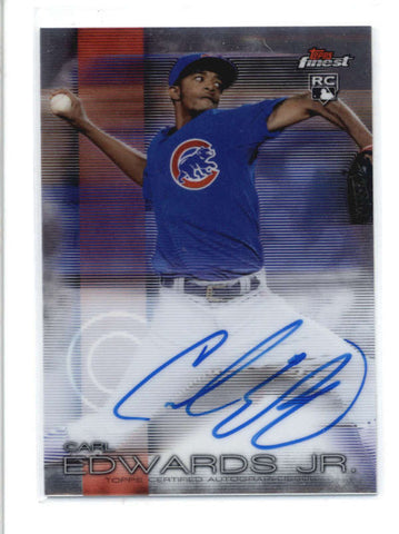 Starling Marte 2016 Topps Finest On Card Auto