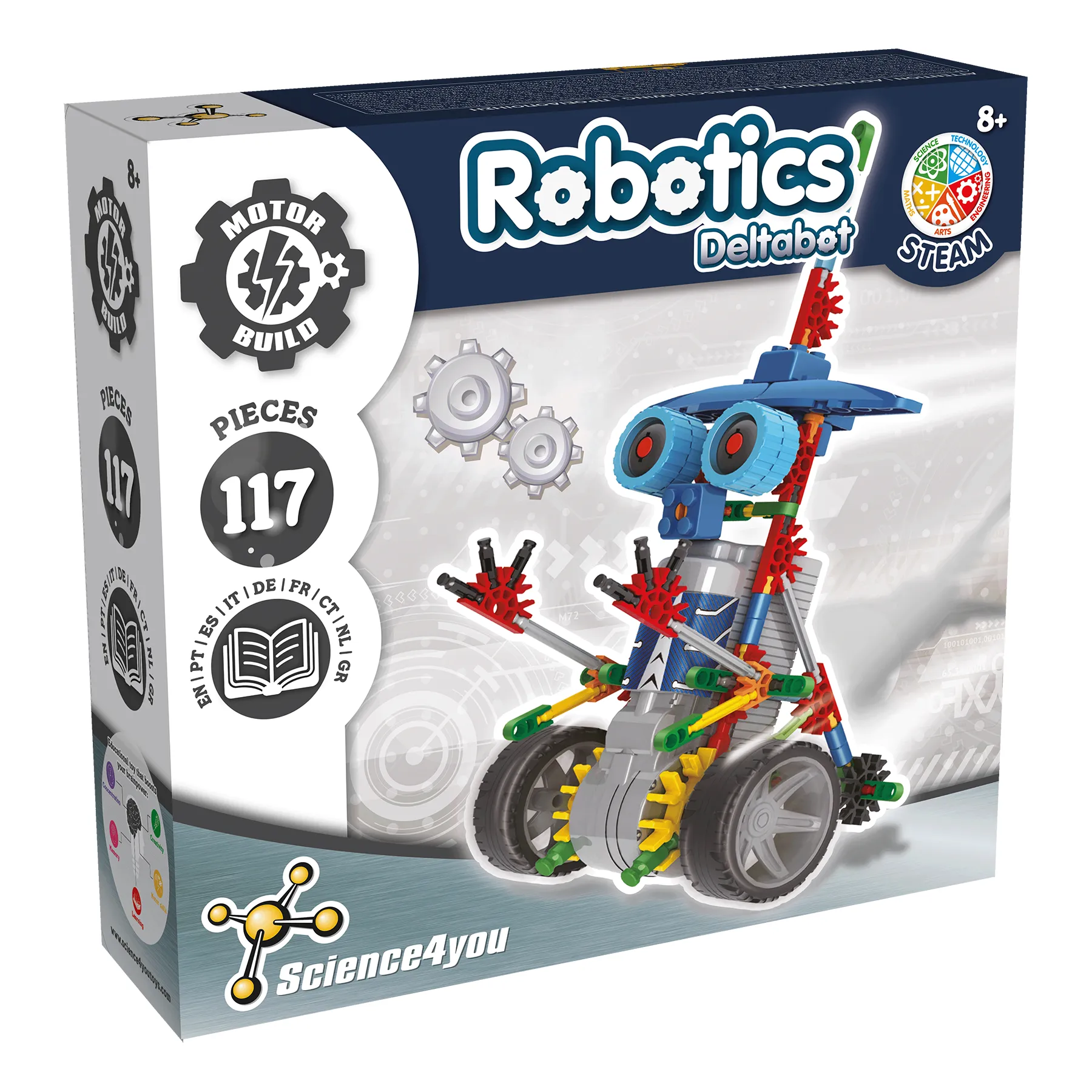 Robotics ""Deltabot"" - Experimentierkasten