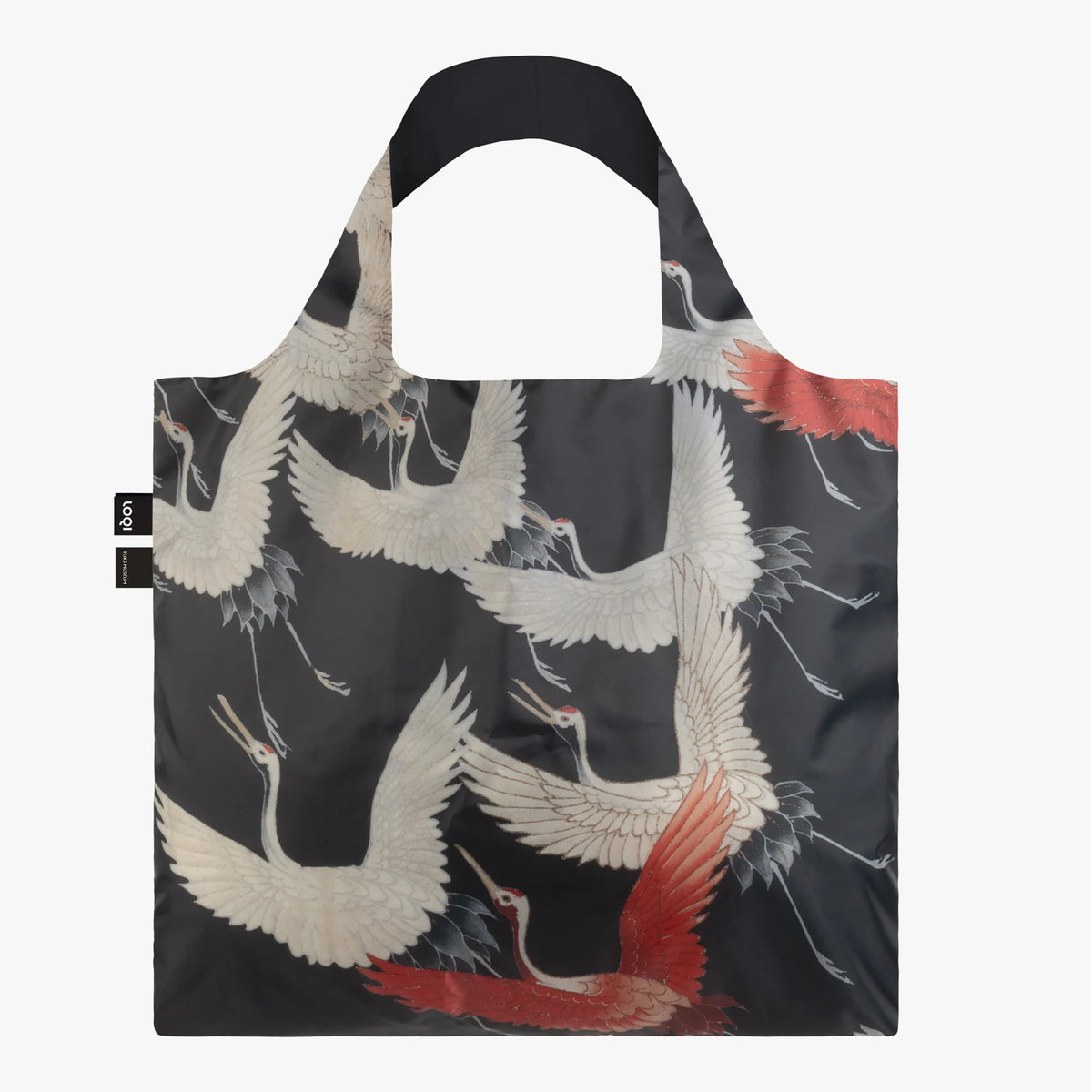 Myriad of Flying Cranes Recycled LOQI Bag – Vancouver Art Gallery Store