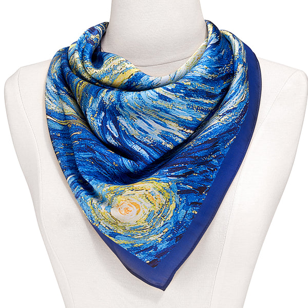 Client grec personnalisé Van Gogh peinture Design impression numérique  Twill Silk foulards fabricants et fournisseurs Chine - Produits  personnalisés en gros - Sino Unicom Silk Scarves & Cravates Factory