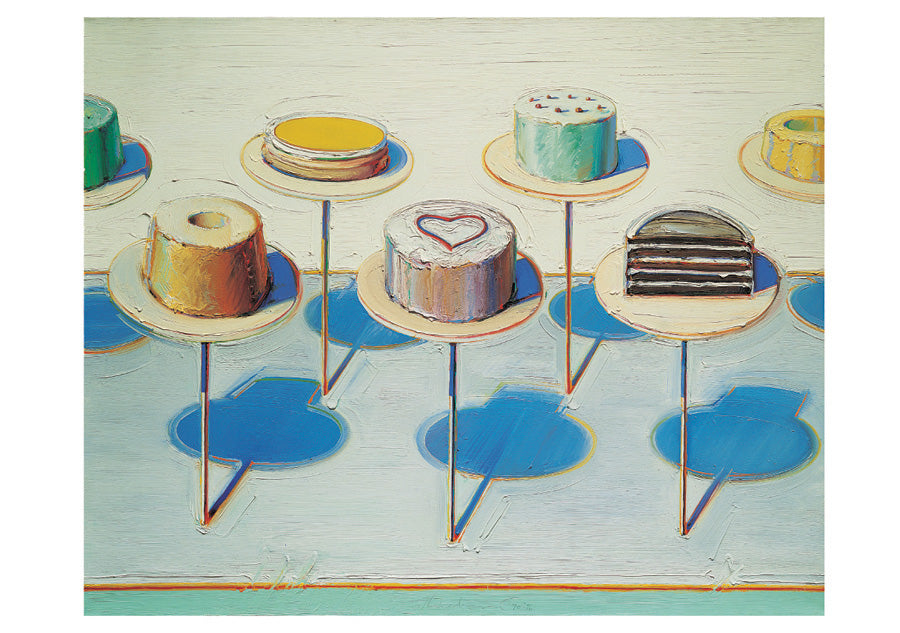 Wayne Thiebaud Confections Boxed Cards Vancouver Art