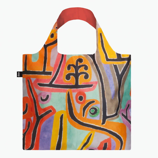 LOQI Tote Bag - Louise Bourgeois - Spirals Black