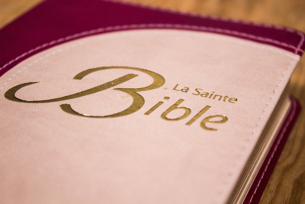 Bible Esaïe: Similicuir duo fuchsia et rose pale, tranche blanche  (2914483570): Segond 1910: CLC France