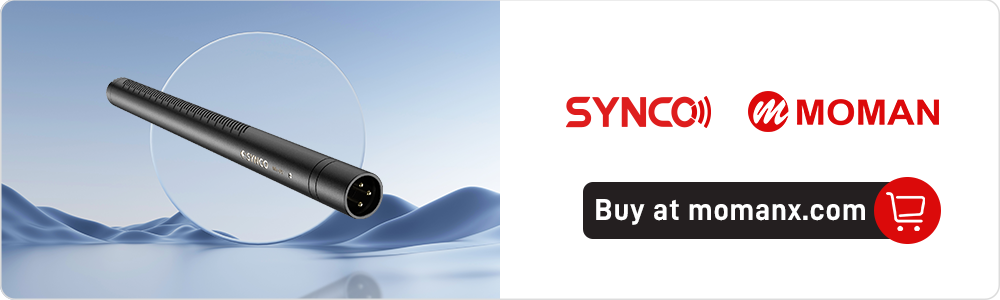 SYNCO D2 best shotgun mic for film production with hypercardioid polar pattern