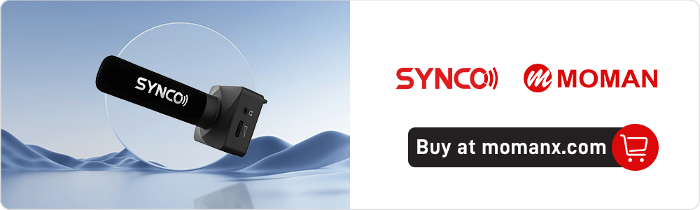 SYNCO U3 Android smartphone directional microphone featuring low cut and gain control