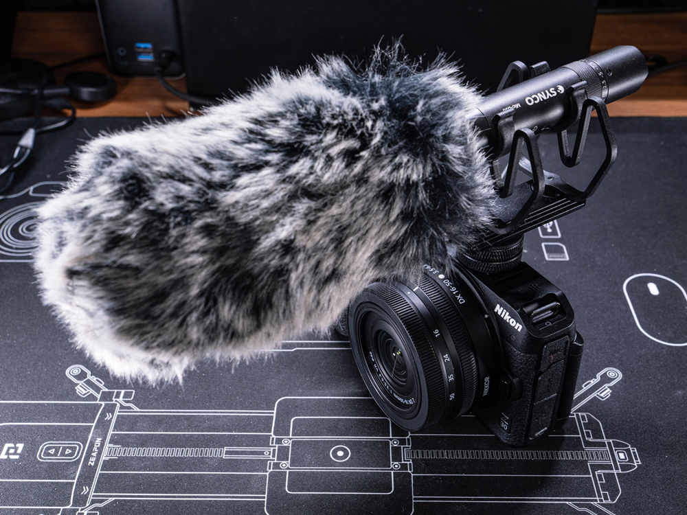 Use shotgun mic for indoor recording