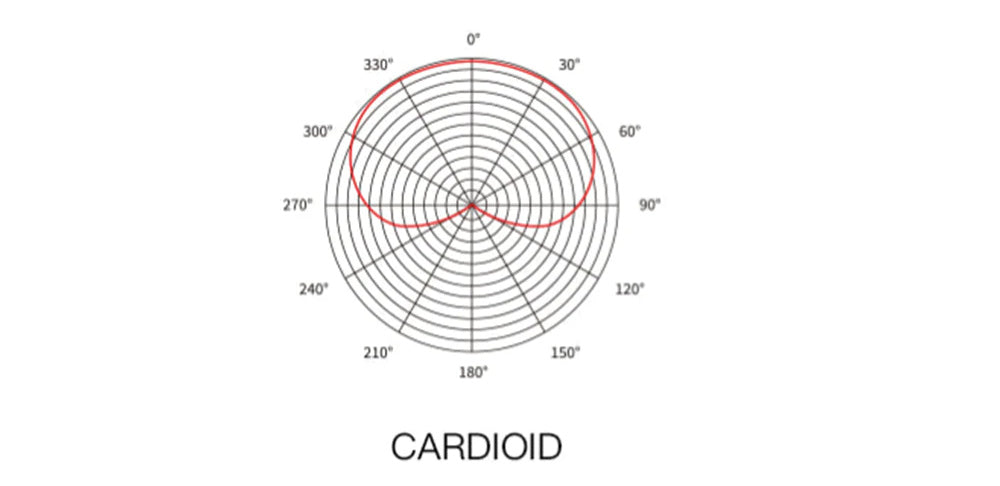 Cardioid mic diagram: Six sound pickup characteristics explained