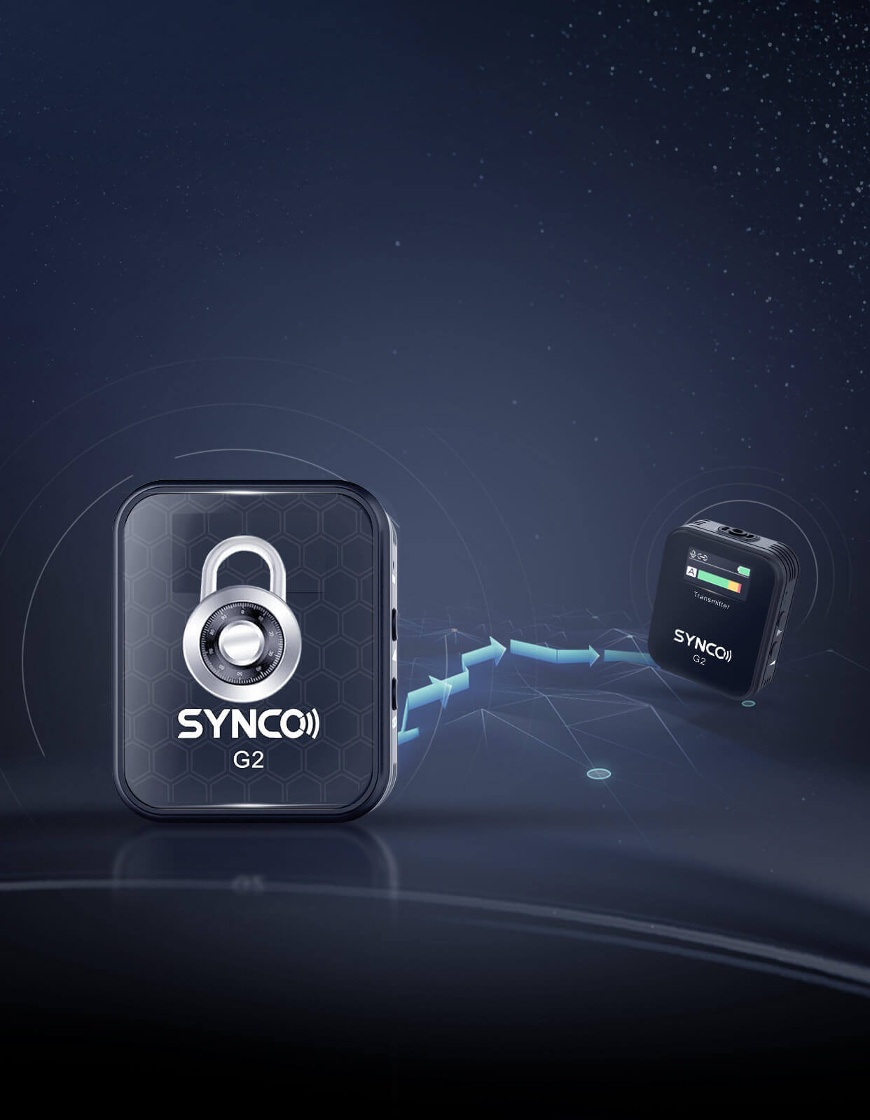 SYNCO G2(A1) Upgraded Algorithm for More Stable, Safe Transmission