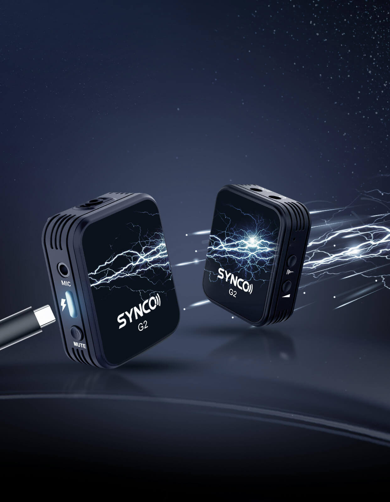 SYNCO G2(A1) Quick Charge for Every Continued Filming