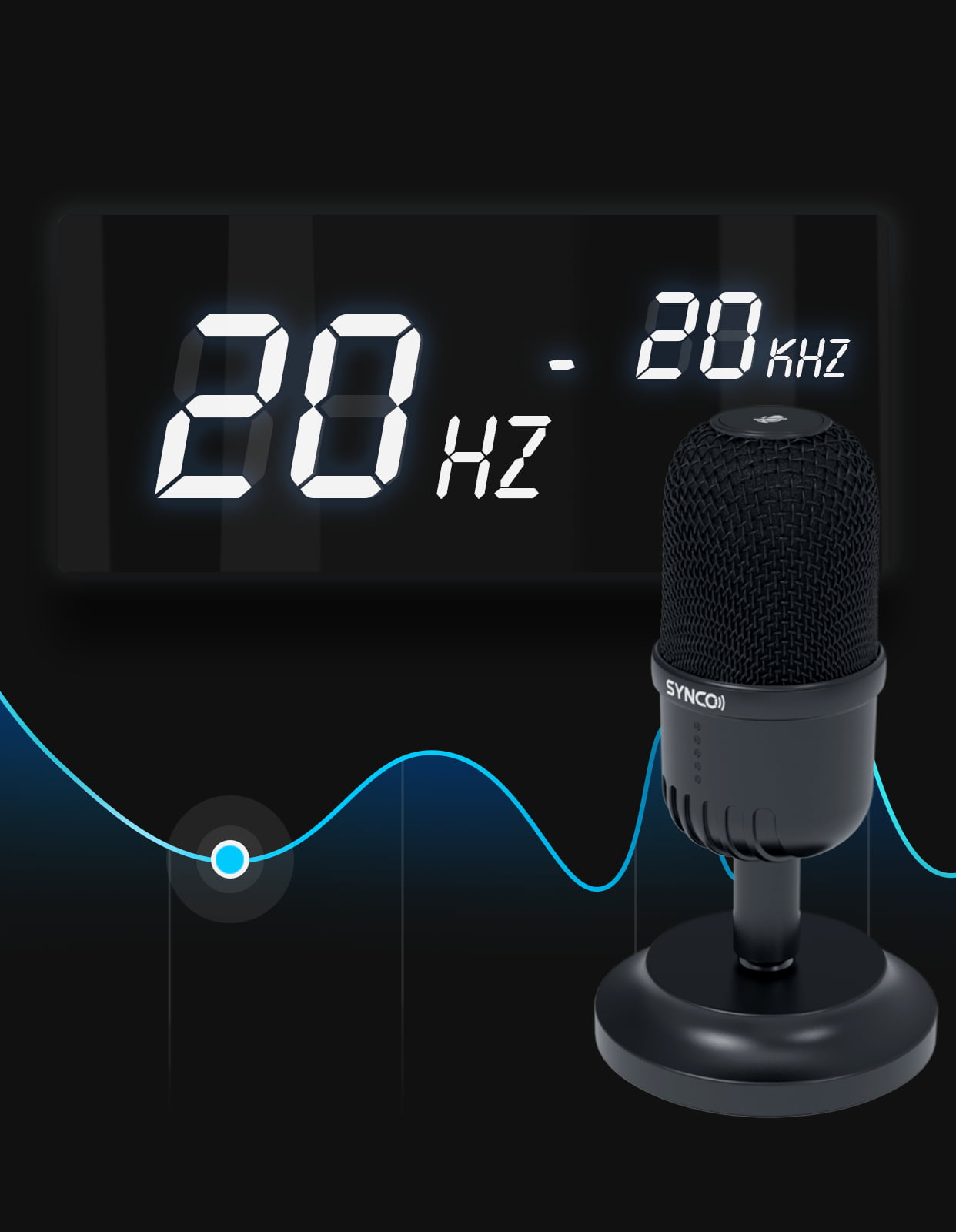 SYNCO CMic-V1M Precise Reproduction at Original Level