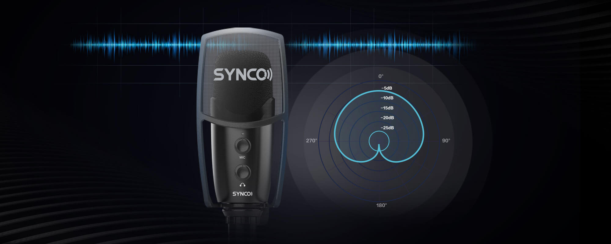 SYNCO CMic-V2 Conferencing Setup, Studio Sound