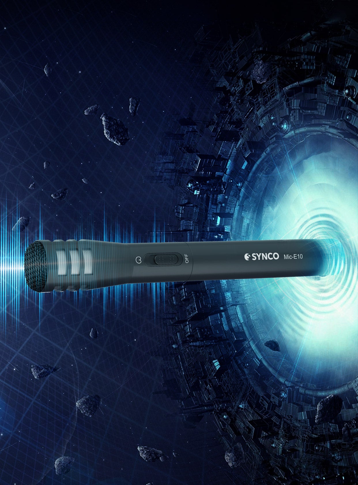 SYNCO Mic-E10 Broad, Balanced Frequency Response