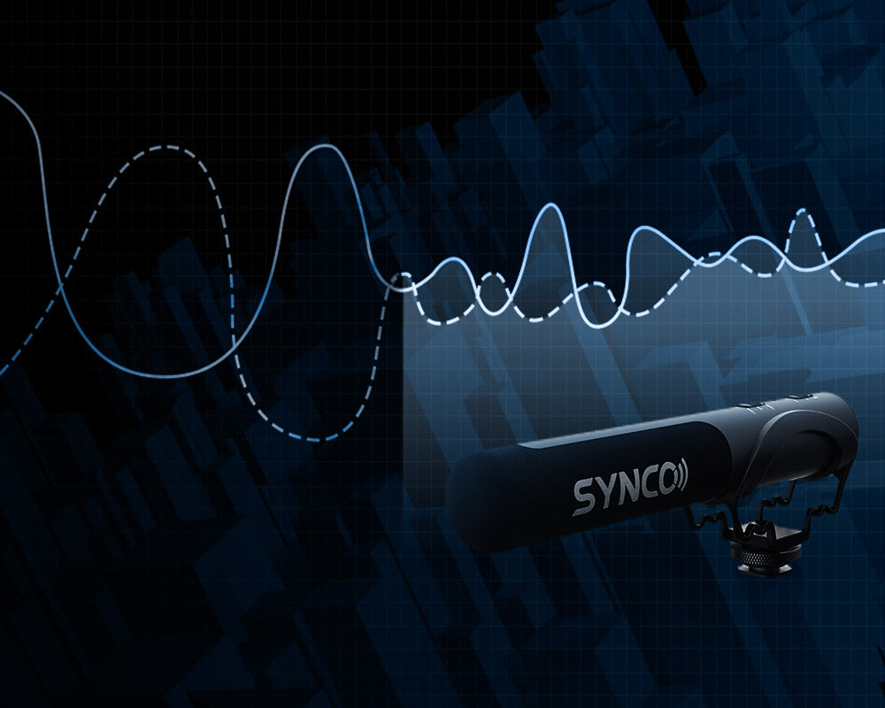 SYNCO M3 DSLR camera microphone for video is able to filter out low-frequency noises.