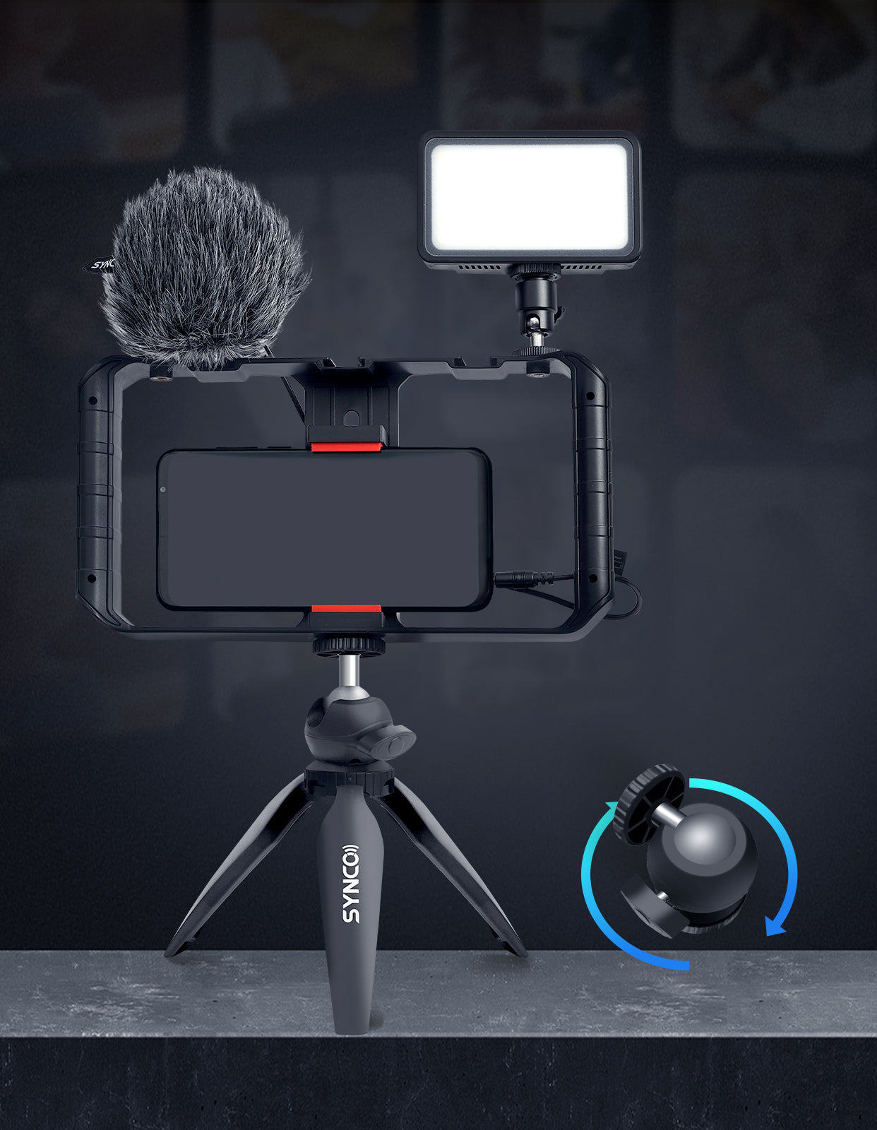 SYNCO Vlogger Kit 1 More Flexibility for Perfect Shooting