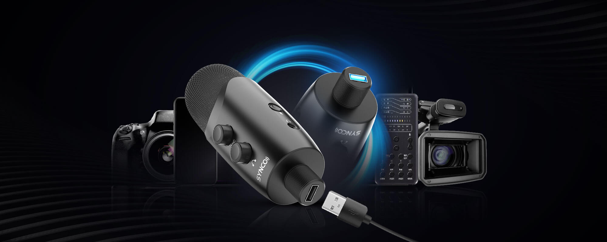 SYNCO CMic-V2 USB Connectivity, Full Compatibility