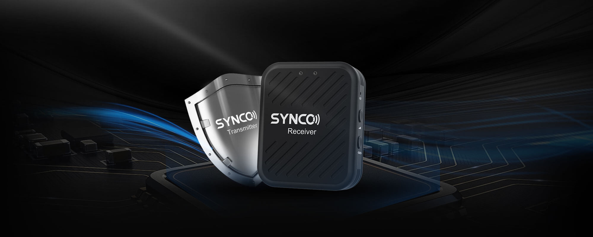 SYNCO G1(A1) wireless clip on mini microphone is secure and stable based on the Syncoder™ Encrypted Transmission Algorithm.