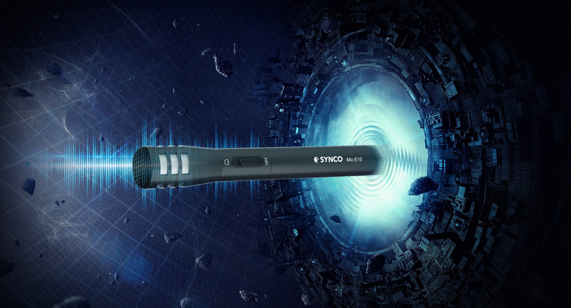 SYNCO Mic-E10 Broad, Balanced Frequency Response