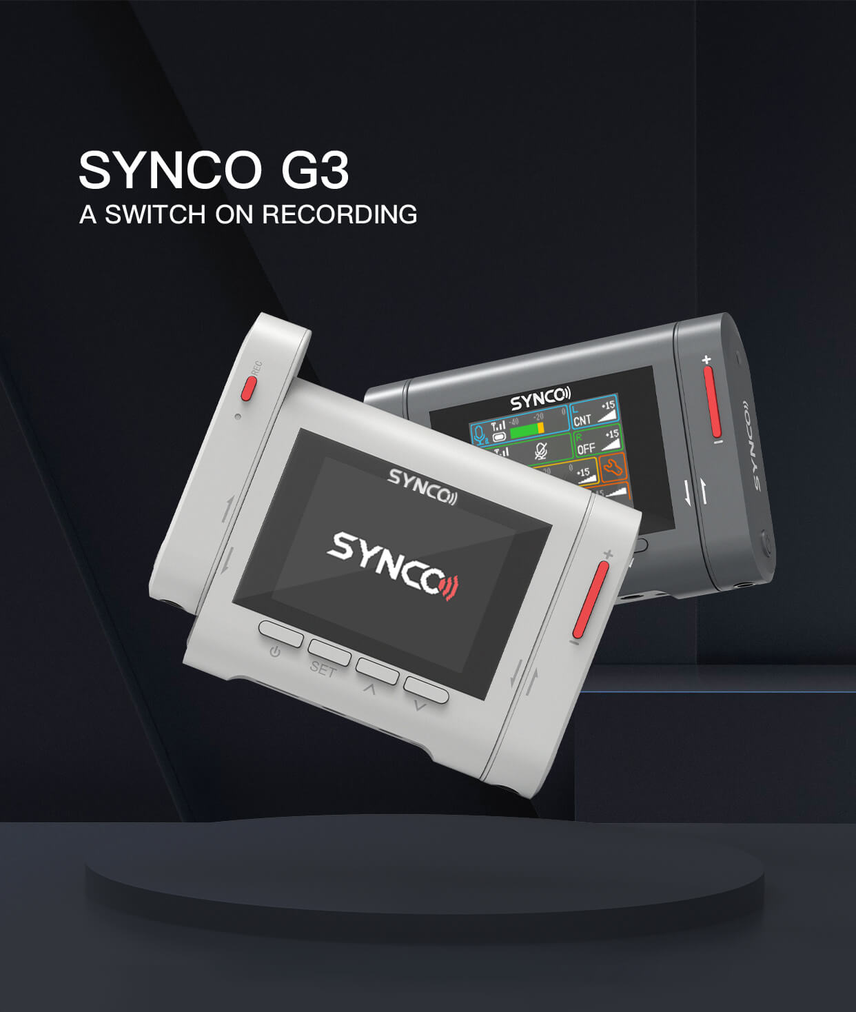 SYNCO G3 wireless recording microphone