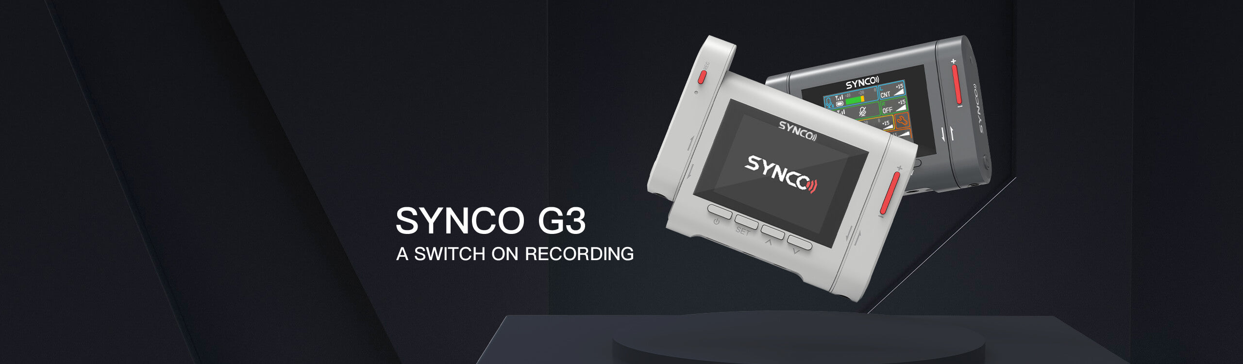 Say Hello to SYNCO G3 Wireless Recording Microphone