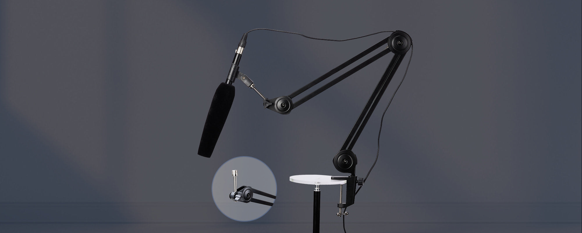 studio microphone stand 3d max
