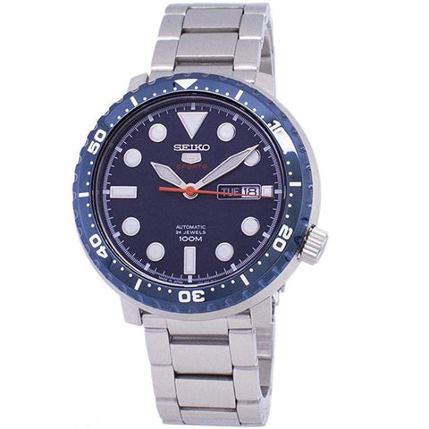 Seiko 5 Sports SRPC63 J1 Blue Dial Men's Automatic Analog Watch – xTrend